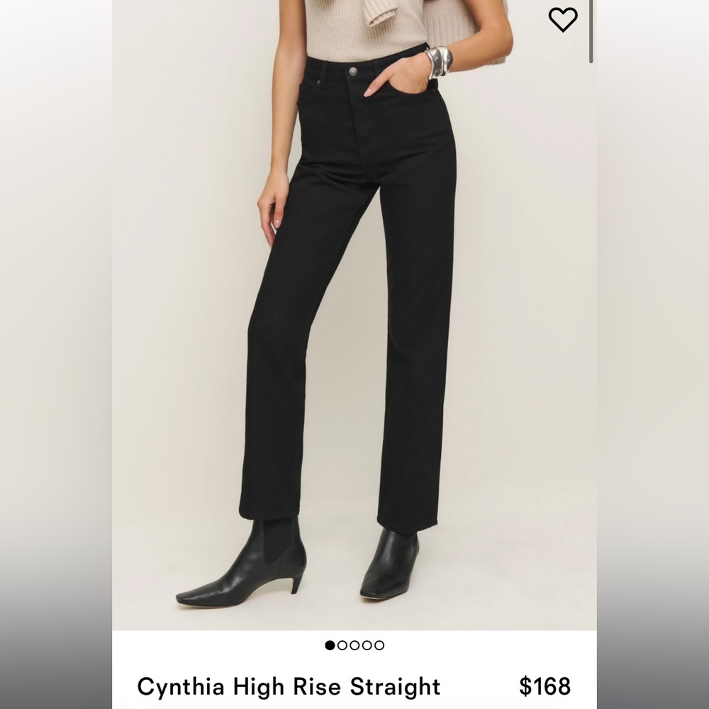 Reformation Cynthia Jeans in Size 26